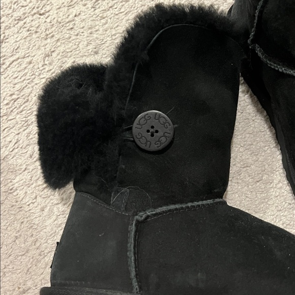 UGG Black Ankle Boots - Picture 2 of 5